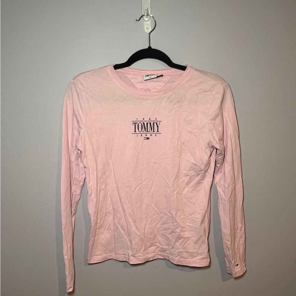 Tommy Hilfiger Light Pink Long Sleeve Tee